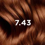 Phytocolor kit coloration permanente blond cuivré doré 7.43