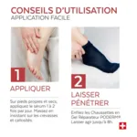 Poderm soin intensif nuit Crevasses et callosités