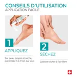 Poderm spray déodorant pieds