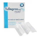 Tulle gras MS pansement interface
