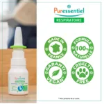 Puressentiel Respiratoire spray nasal décongestionnant Bio