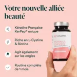 Novoma Formule cheveux gélules