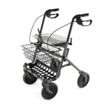 Déambulateur 4 roues avec panier