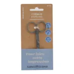 Sanodiane ciseaux à cuticules lames courbes