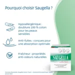 Saugella Cotton Touch Serviettes hygiéniques jour