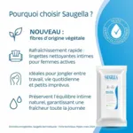 Saugella Dermoliquide lingettes intimes
