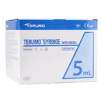 Seringue 3 pièces Terumo avec aiguille 21G par 100