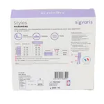 Sigvaris Styles Motifs Marinière Chaussettes de contention Femmes Classe 2