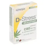 D Stress Relaxation CBD 50 mg & Ashwagandha capsules