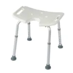 Tabouret de douche à poignées