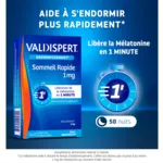 Valdispert Melatonine Sommeil rapide 1 mg comprimés