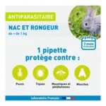Vetoform Antiparasitaire Nac Rongeur pipettes