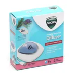 Vicks Diffuseur électrique USB portable Waterless Pédiatrique Romarin et Lavande