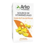 Arkogélules huile de foie de morue capsules