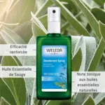 Weleda Sauge spray déodorant Bio