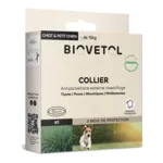 Collier anti puce chien Biovetol