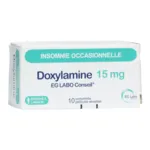Doxylamine 15 mg comprimés sécables