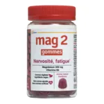Mag 2 Nervosité Fatigue gummies Framboise