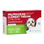 Clément Thékan Milprazikan Chien comprimés