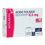 Acide folique 0,4 mg comprimés