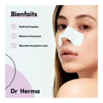 Dr Herma Patch anti points noirs pour le nez