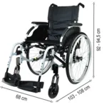 Invacare Fauteuil roulant Action 2 NG