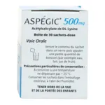 Aspégic 500 mg sachet