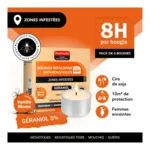 Bougie anti moustique répulsive Manouka