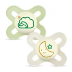 MAM Original Naissance Nuit Sucette symétrique silicone 0-2 mois