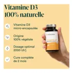 Novoma Vitamine D3 gélules