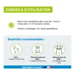 Vetoform pelage et peau