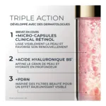Roc Retinol Correxion Lissant rides Triple sérum