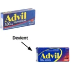 Advil 400 mg comprimé ibuprofène
