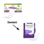 Organyc Serviettes Fuites urinaires Normal 3 gouttes