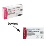 Borax Acide borique Biogaran lavage ophtalmique unidoses