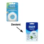 Oral B Essential Floss Fil dentaire ciré 50 m