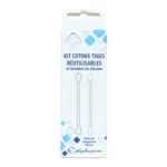 Estipharm kit cotons-tiges réutilisables