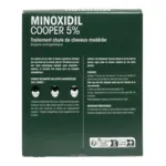 Minoxidil 5% Cooper solution alopécie