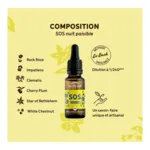 Biofloral Fleurs de Bach SOS Nuit paisible gouttes bio
