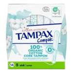 Tampax Cotton Bio Protection Super tampons