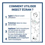 Insect Ecran Actif végétal Répulsif peau