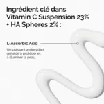 The Ordinary Suspension de Vitamine C 23% + Sphères de HA 2%
