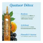 Super Diet Quatuor Détox ampoules Bio