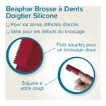 Beaphar Brosse à dents doigtier Chien et Chat