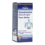 Oxomemazine sirop toux sèche Clarix
