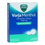 Vicks Vorja maux de gorge comprimés à sucer