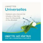 Beaphar Lingettes nettoyantes pour Chien et Chat