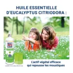 Insect Ecran Actif végétal Répulsif peau
