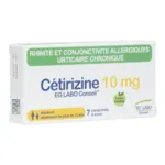 Cetirizine 10 mg comprimé