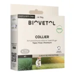 Collier anti puce chien Biovetol